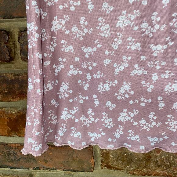 NWOT Princess Polly Mauve Pink Floral Sandra Mini Skirt Women's Size US 2 - Picture 4 of 8